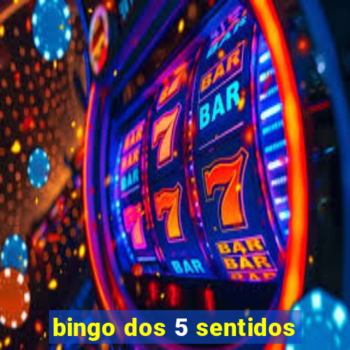 bingo dos 5 sentidos